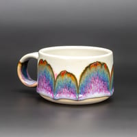 Image 1 of Purple Rainbow/Rust Arches #2 - Low Mug