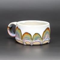 Image 1 of Lilac/Rust Arches - Low Mug