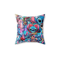 Stitch World Pillow 16x16