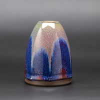 Image 2 of Magenta Flambé Arches - Medium Vase