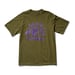 Image of Football Short Sleeve T-Shirt -Army Green