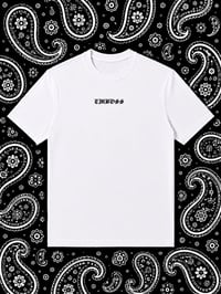 Image 1 of (Pre-Order) EMBOSS “Blessed & Highly Favored” Tee - White