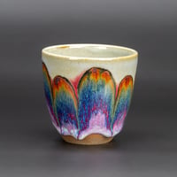 Image 1 of Purple Rainbow/Rust Arches #1 - Demitasse/Espresso