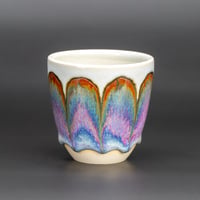 Image 1 of Purple Rainbow/Rust Arches #2 - Demitasse/Espresso