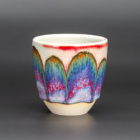 Image 2 of Purple Rainbow/Rust Arches #3 - Demitasse/Espresso