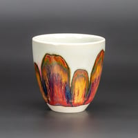 Image 2 of Peach/Rust Arches - Demitasse/Espresso