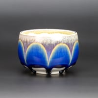 Image 2 of Cobalt/Cream Arches - Teabowl