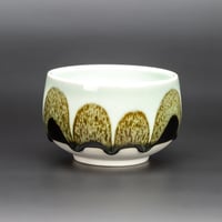 Image 1 of Mint/Tenmoku Arches - Teabowl