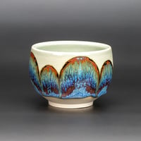 Image 2 of Sage/Blue Rust Arches - Teabowl
