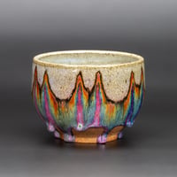 Image 1 of Rainbow Waves - Teabowl