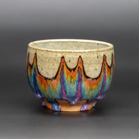 Image 2 of Rainbow Waves - Teabowl