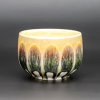 Image 2 of Rose/Gold Arches - Large Teabowl