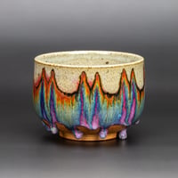 Image 1 of Rainbow Waves - Large Teabowl
