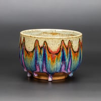 Image 2 of Rainbow Waves - Large Teabowl