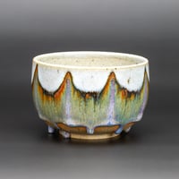 Image 2 of Vert/Lilac Waves - Large Teabowl