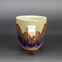 Image 2 of Purple Rainbow/Rust Arches - Large Mug