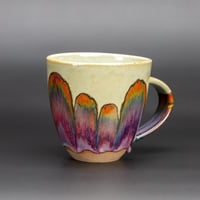 Image 3 of Purple Rainbow/Rust Arches - Large Mug