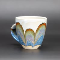 Image 1 of Blue/Rust Arches - Large Mug