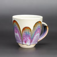 Image 3 of Purple Rainbow/Rust Arches #3 - Tall Mug