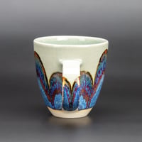 Image 2 of Sage/Blue Rust Arches - Tall Mug