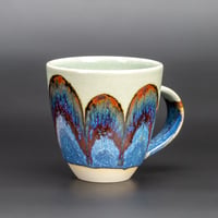 Image 3 of Sage/Blue Rust Arches - Tall Mug