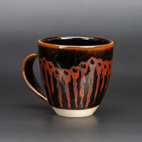 Image 1 of Tenmoku Flame Hoops - Tall Mug