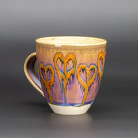 Image 1 of Rainbow Melting Hearts - Tall Mug