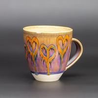 Image 2 of Rainbow Melting Hearts - Tall Mug