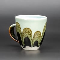 Image 1 of Mint/Tenmoku Arches #1 - Tall Mug