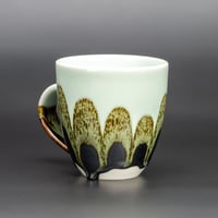 Image 1 of Mint/Tenmoku Arches #2 - Tall Mug