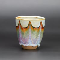 Image 2 of Lilac/Rust Waves #2 - Tumbler