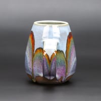 Image 2 of Purple Rainbow/Rust Arches #1 - Tulip Mug
