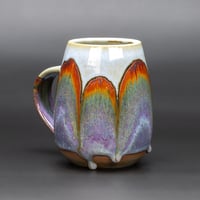 Image 1 of Purple Rainbow/Rust Arches #2 - Tulip Mug