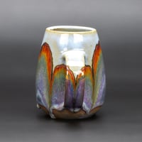 Image 2 of Purple Rainbow/Rust Arches #2 - Tulip Mug