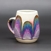 Image 1 of Purple Rainbow/Rust Arches #3 - Tulip Mug