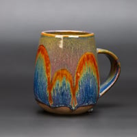 Image 3 of Blue/Mist/Rust Arches - Tulip Mug