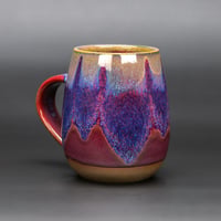 Image 1 of Magenta Mist Waves - Tulip Mug