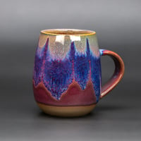 Image 2 of Magenta Mist Waves - Tulip Mug