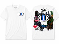 Image 3 of White DAY 2 DAY New York Limited Edition Oversized Graphic Tee