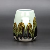 Image 2 of Mint/Tenmoku Arches - Tulip Mug