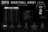 Image 2 of DFO "2 DOPE" Basketball Jersey