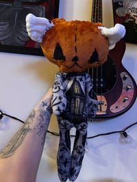 Image 1 of Spooky pumpkin cat