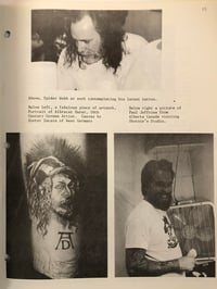 Image 5 of 1987 Tattoo Life magazine March with inserts 