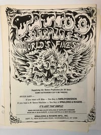 Image 8 of 1987 Tattoo Life magazine March with inserts 