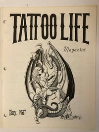 Image 1 of 1987 Tattoo Life magazine May 