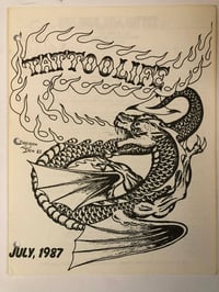 Image 1 of 1987 Tattoo Life magazine July 