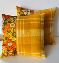 Image 1 of Yellow Floral Cushions