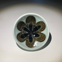 Image 1 of Mint/Tenmoku Lily #1 - Small Bowl/Ring Dish