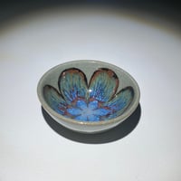 Image 3 of Sage/Blue Lily - Small Bowl/Ring Dish