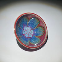 Image 2 of Blushed Flambé/Rainbow Lily - Small Bowl/Ring Dish